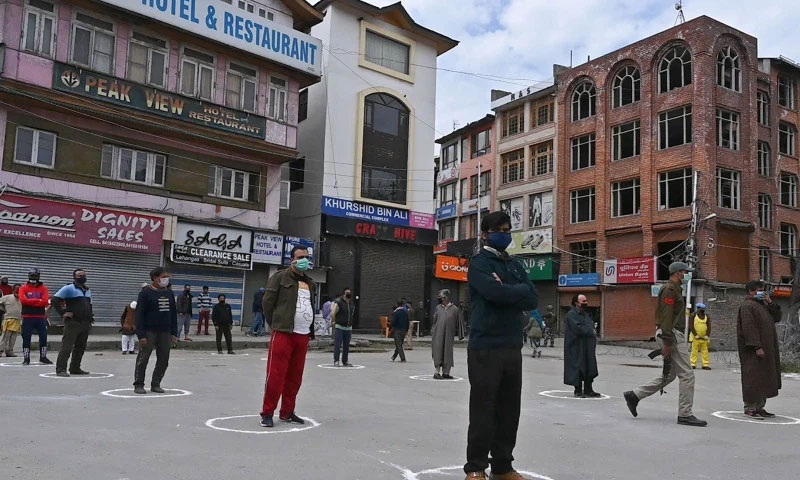 کشمیر میں سست رفتار انٹرنیٹ کے باعث کورونا وائرس پھیلنے لگا