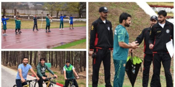 پاکستانی کرکٹرز کی کاکول اکیڈمی میں تگڑی ٹریننگ جاری، تفصیلات سامنے آگئیں 