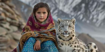 سوشل میڈیا پر وائرل بچی کے ہمراہ چیتے کی تصویر کی اصل حقیقت سامنے آگئی