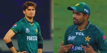 بابراعظم کے کپتان بننے کے بعد ٹوئٹ کا تنازعہ ، پی سی بی نے مبینہ طور پر شاہین آفریدی کو منع کر دیا