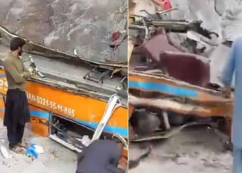 پاکستانیوں کیلئے افسوسناک خبر ،بس حادثے میں 20 افراد جاں بحق، 21زخمی