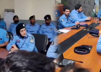 اسلام آباد کیپٹل سٹی کے 18تھانوں کے ایس ایچ اوز کی تعیناتی پر ڈی آئی جی اسلام آباد سید علی رضا کی زیرصدارت اہم اجلاس ، ایس ایچ اوز کو اہم ٹاسک سونپے گئے