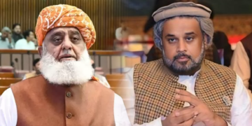 صاحبزادہ حامد رضا نے مولانا فضل الرحمان کے ساتھ سیاسی اتحاد کی مخالفت کر دی