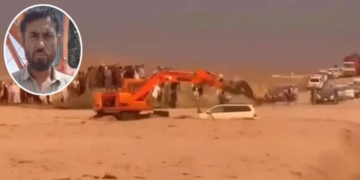 قلعہ عبداللہ: سیلابی ریلے میں پھنسے7 افرادکو ایکسیویٹر ڈرائیور نے جان پرکھیل کر بچالیا