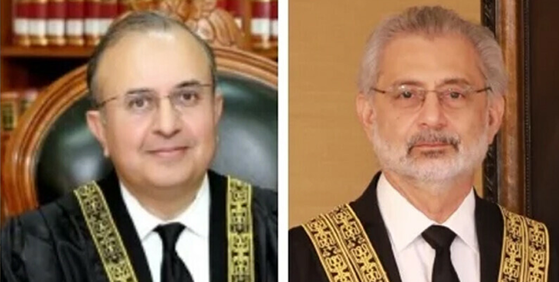 چیف جسٹس چیمبر ورک پر چلے گئے ، جسٹس منصور کا بینچ کمرہ عدالت نمبر ایک میں منتقل