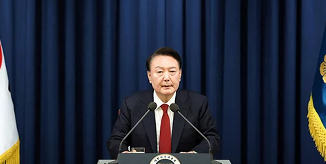 جنوبی کوریا کے صدر نے ملک میں مارشل لا نافذ کردیا