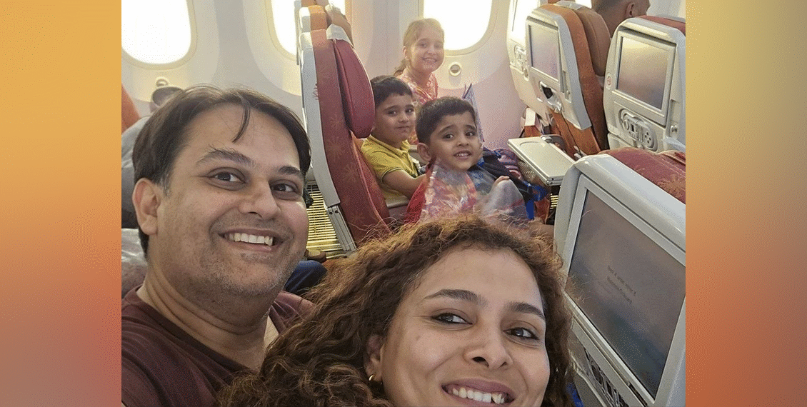 بدقسمت طیارے کے مسافر ایک ہی خاندان کے 5 افراد کی آخری سیلفی، چہروں پر خوشی عیاں