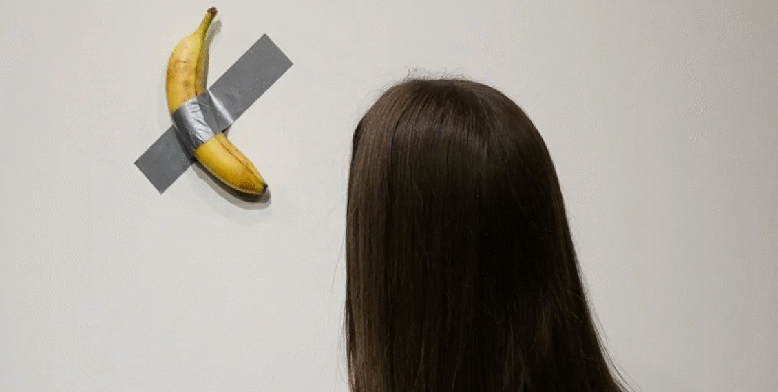 6 ملین ڈالرز مالیت کا فن پارہ محض کیلا سمجھ کر ایک بار پھر کھالیا گیا