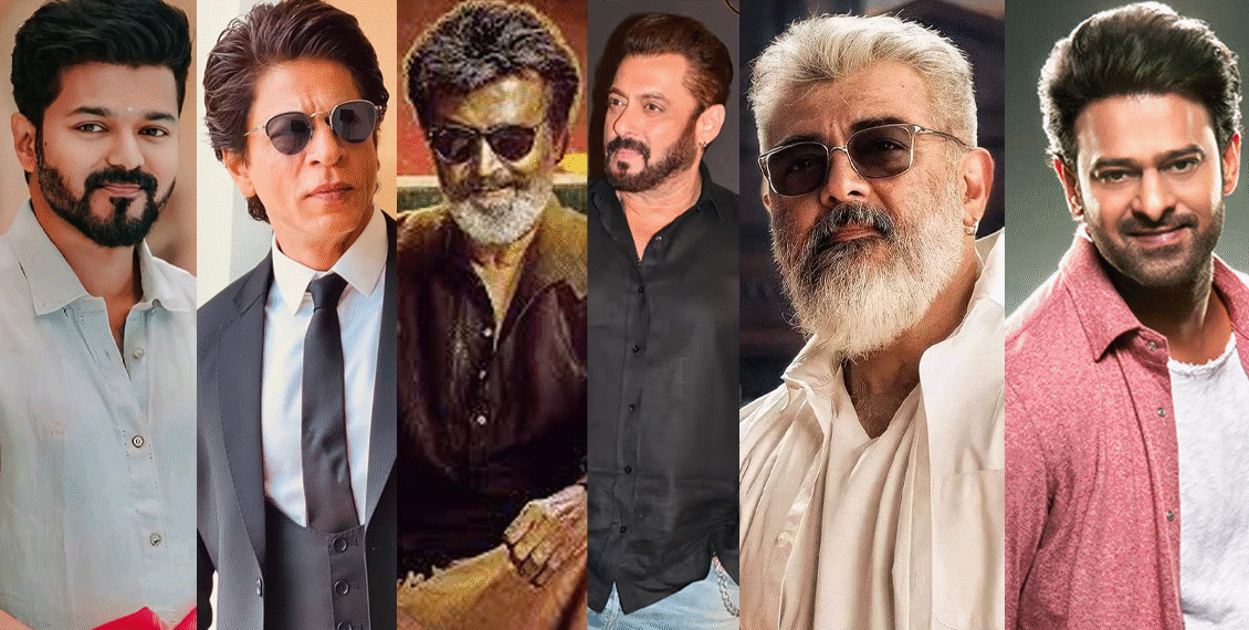 کنگ خان کی مقبولیت میں بڑی کمی ، ٹاپ تھری میں بھی جگہ نہ بنا سکے ، مقبولیت کے حوالے سے ٹاپ 10 بھارتی اداکاروں کی فہرست جاری