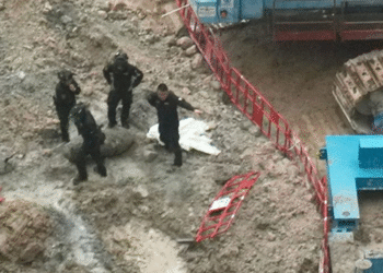 ہانگ کانگ میں تعمیراتی مقام سے دوسری جنگ عظیم کا بم برآمد ہونے پر 6 ہزار افراد کے انخلا کا فیصلہ