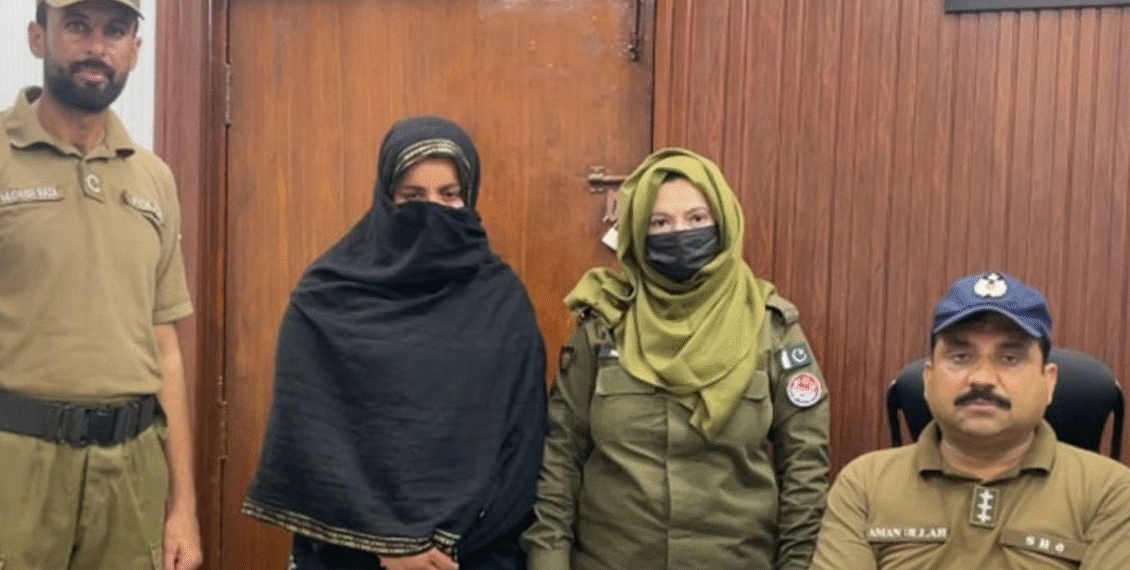 جھنگ میں جھوٹا مقدمہ درج کروانے والی خاتون گرفتار