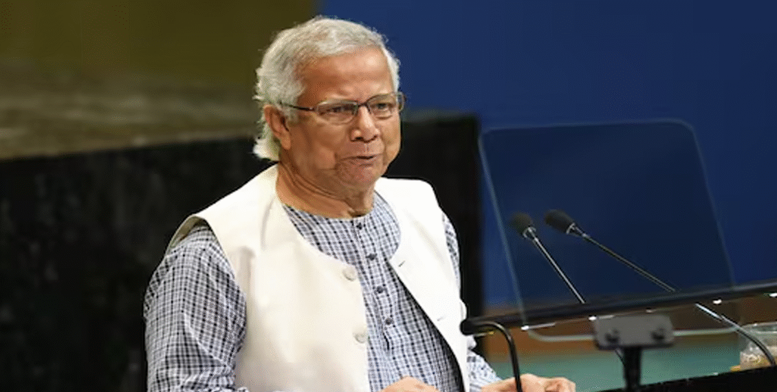 ’یونس پاکستانی ہے ، پاکستان واپس جاؤ‘شیخ حسینہ کے حامیوں کا اقوام متحدہ میں بنگلہ دیشی عبوری وزیر اعظم محمد یونس کیخلاف احتجاج