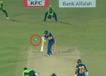 پاکستان سری لنکا میچ :بابر اعظم کے ناقابل یقین کیچ کی ویڈیو وائرل