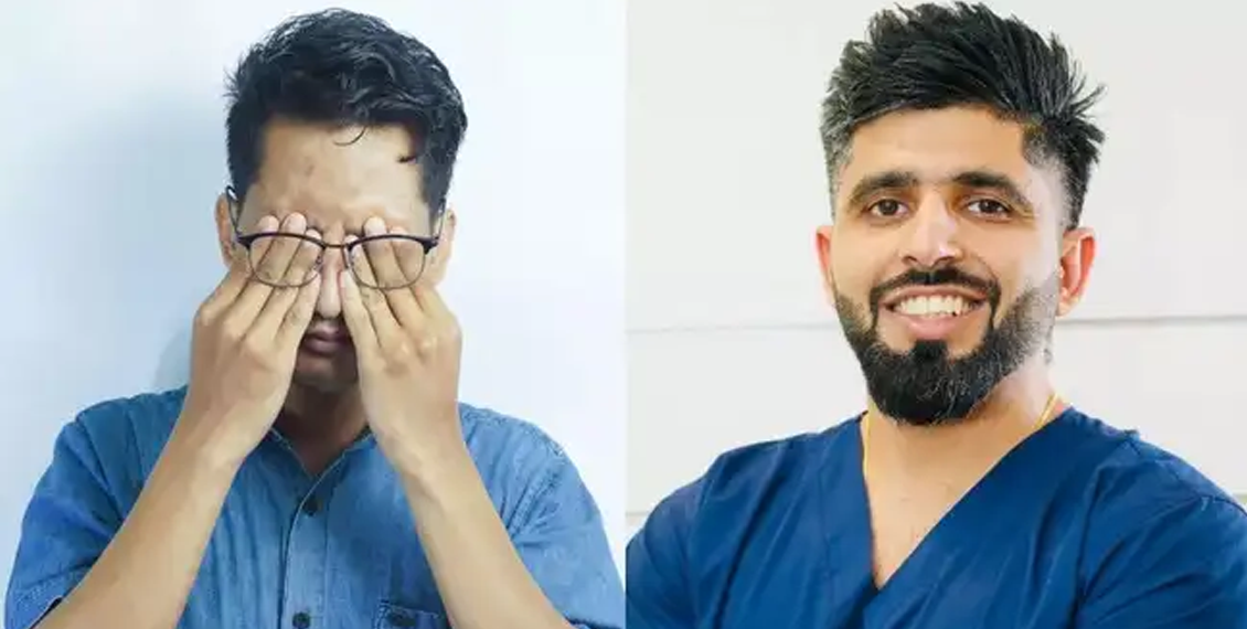 27 سالہ نوجوان ورزش کے دوران اچانک بینائی سے محروم: ایمز کے ماہر ڈاکٹر نے وجہ بتا دی، جم جانے والے نوجوانوں کیلئے معلوماتی خبر