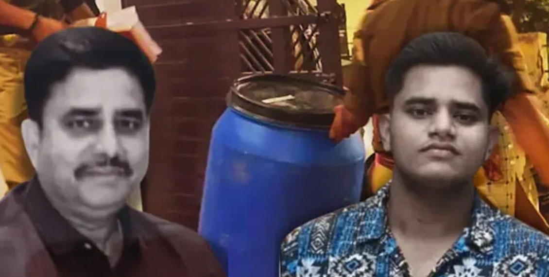 لکھنؤ ڈرم قتل کیس: بیٹے کے ہاتھوں والد کے بہیمانہ قتل کی وجوہات سامنے آ گئیں