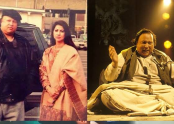 نصرت فتح علی خان ’دولہے کا سہرا‘ گاتے ہوئے کیوں رو پڑے؟ 150 بار ریکارڈنگ روکنا پڑی