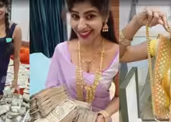 سوشل میڈیا پر دھن دولت کی نمائش مہنگی پڑی، بھارتی خاتون یوٹیوبر کے گھر 81تولے زیورات کی ڈکیتی